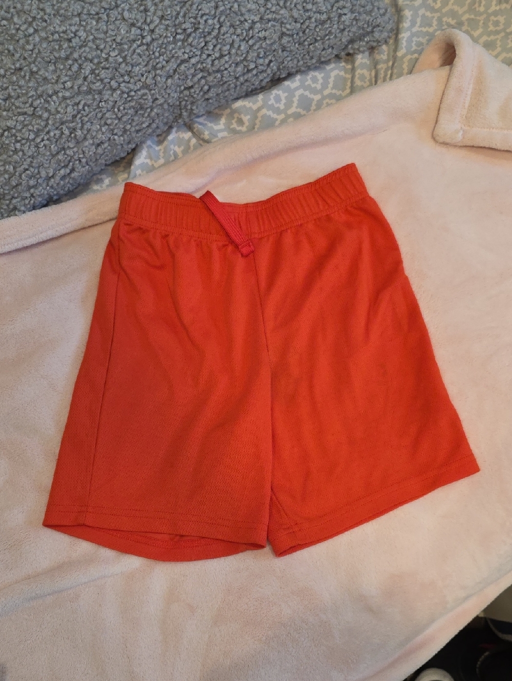 Carter's Bright Orange Kids Drawstring Waist Shorts